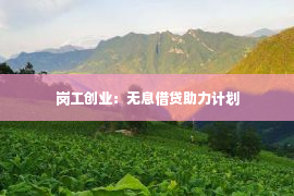 岗工创业：无息借贷助力计划第1张-EA个人工具